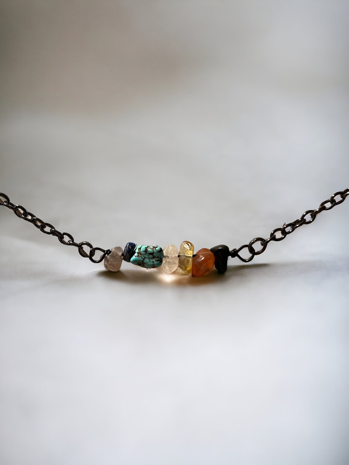 Horizontal Chakra Necklace