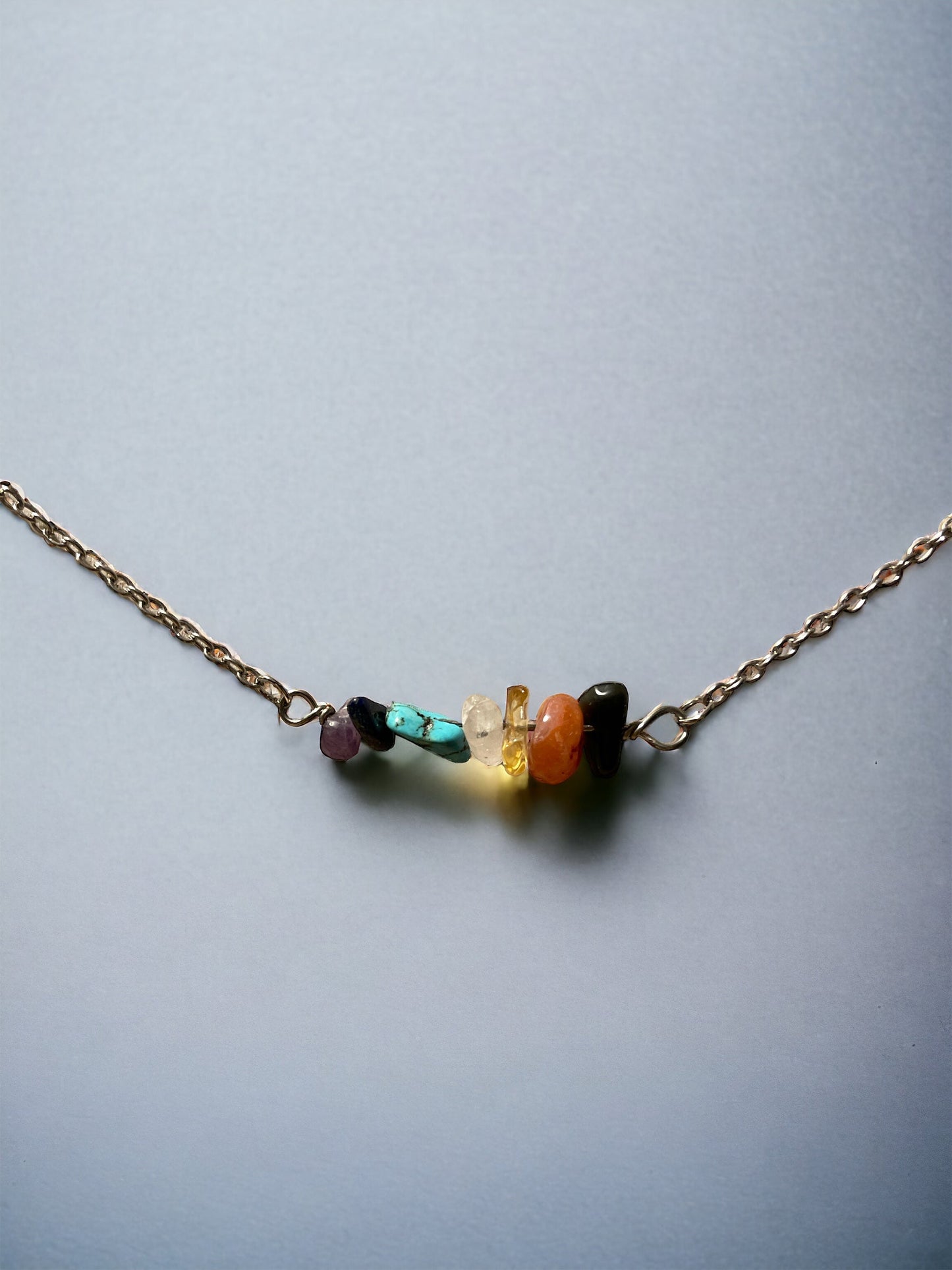 Horizontal Chakra Necklace