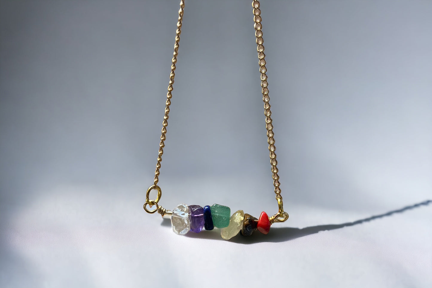 Horizontal Chakra Necklace