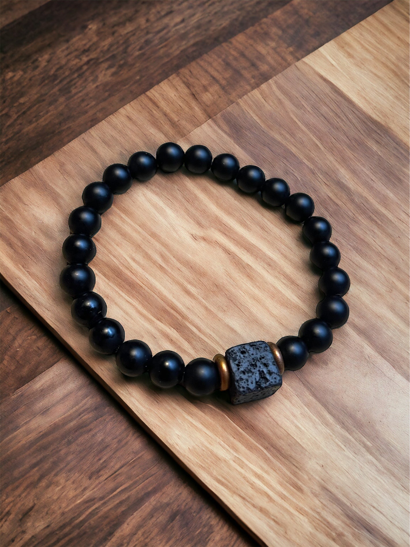 Lava Stone and Matte Obsidian